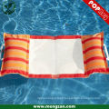 Tecido de poliéster piscina dom lounge flutuante beanbag